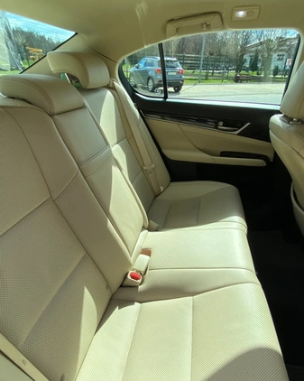 Lexus GS cena 89000 przebieg: 217455, rok produkcji 2014 z Rumia małe 232
